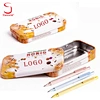 A charming pencil storage tin, blending vintage charm with practicality. Its compact design provides a convenient space to store and protect your favorite pencils.Contact us!